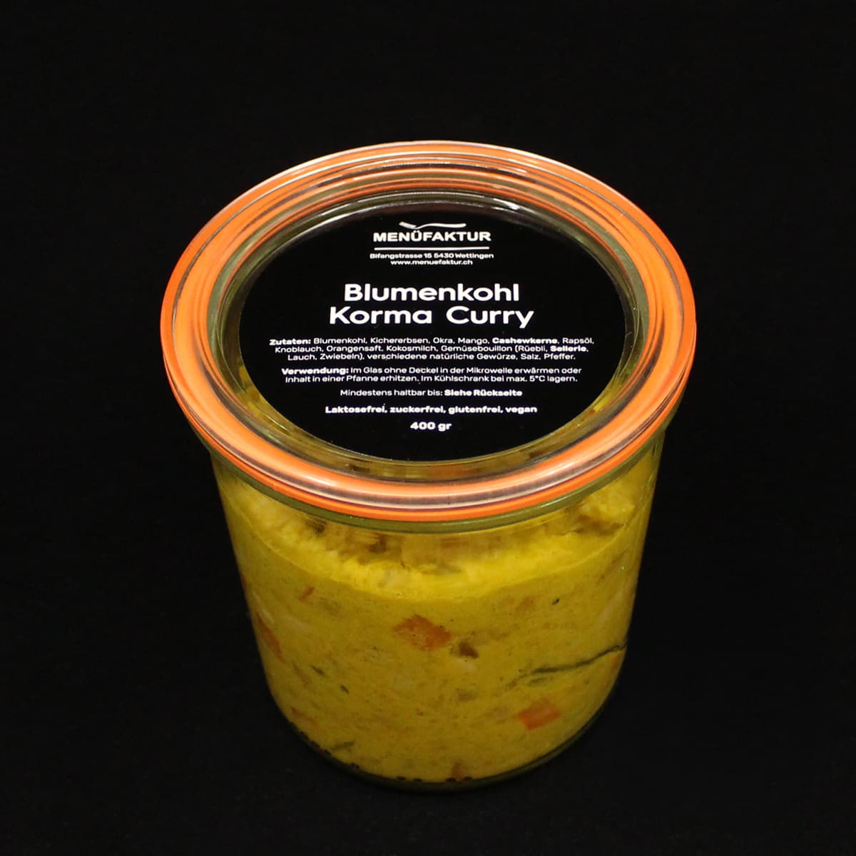 Blumenkohl Korma Curry